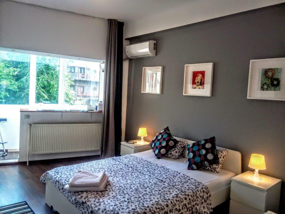 Central Bright Modern Studio Bukurešť Exteriér fotografie